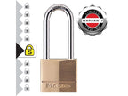Solid Brass 70mm Padlock 6-Pin