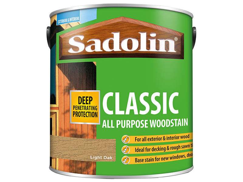Classic Wood Protection Heritage Oak 2.5 litre