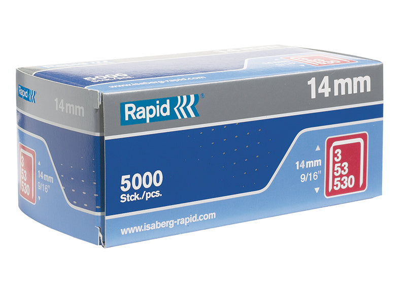 53/8B 8mm Galvanised Staples (Box 5000)