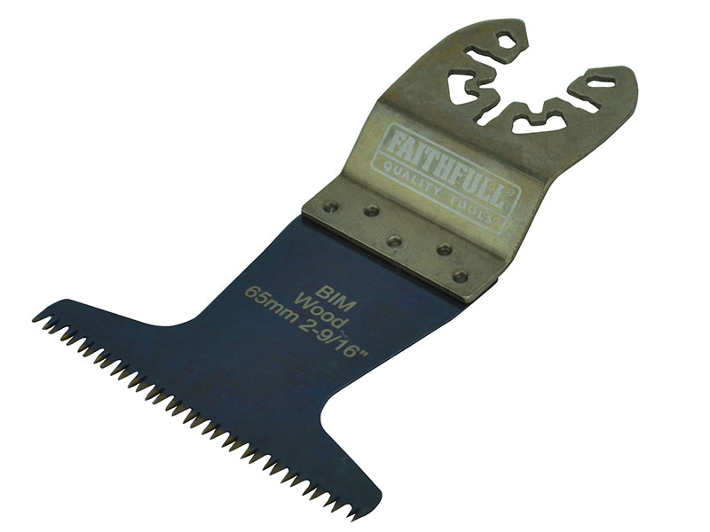 Premium Arc Cut Hardwood Bi-Metal Blade 65mm                                    