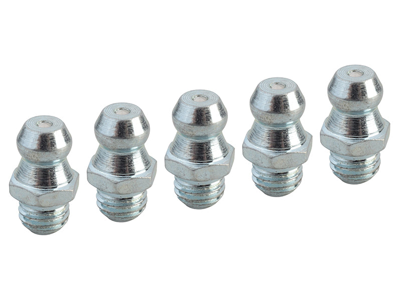 Grease Nipple Straight M8 x 1.25 (Pack 5)