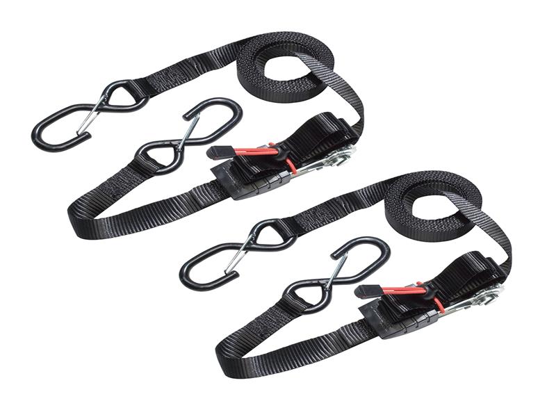 Ratchet Tie-Down S-Hooks 5m