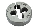 HSS Straight Flute Split Die M6 x 1.0, 13/16in OD                               