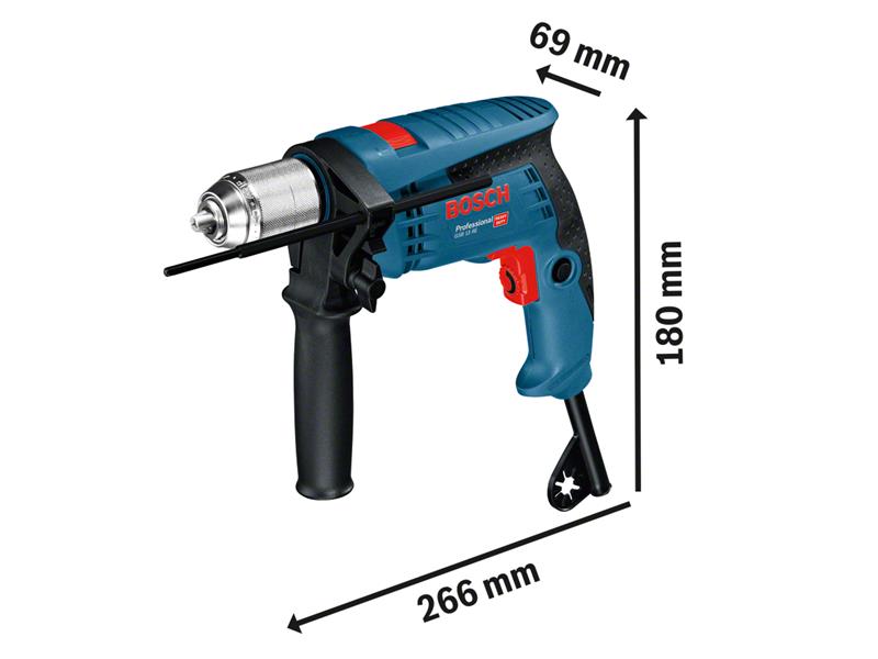 GSB 13 RE 13mm Keyless Chuck Impact Drill 600W 110V                             