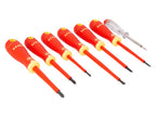 B220.027 BAHCOFIT Insulated Screwdriver Set, 7 Piece                            