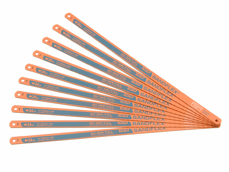 3906 Sandflex® Hacksaw Blades 300mm (12in) x 32 TPI (Pack 5)