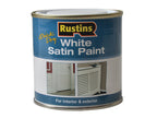 Quick Dry White Satin Paint 500ml