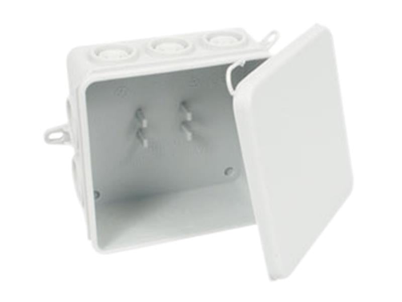 Square IP54 Junction Box 80mm                                                   