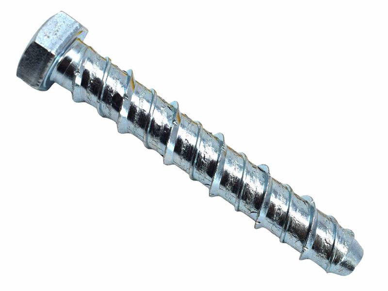 Hex Concrete Screwbolt M8 x 75mm (100)