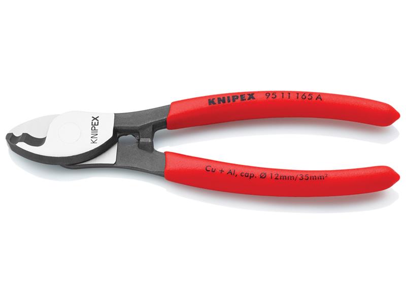 95 11 165 Cable Shears PVC Grip 165mm                                           