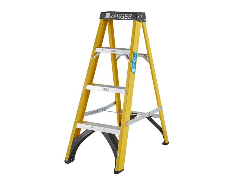 Fibreglass Swingback Steps Open, 2.71m Closed 2.98m 10 Rungs