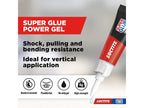 Super Glue Power Gel Tube 2 x 3g