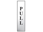 Pull Vertical - Polished Chrome Effect 50 x 200mm