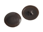 Pozi Compatible Cover Cap Dark Brown No.6-8 Forge Pack 50                       