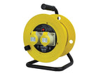Open Drum Cable Reel 110V 16A 2-Socket 50m (1.5mm Cable)