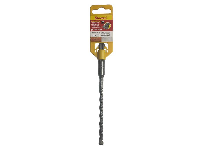 SDS Plus 2 Point Drill Bit Set, 9 Piece