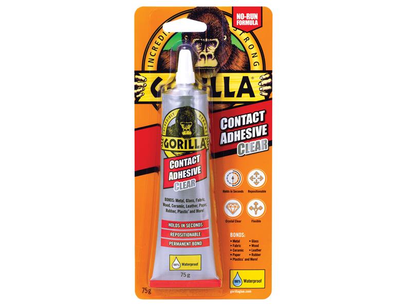 Gorilla Contact Adhesive Clear 75g                                              