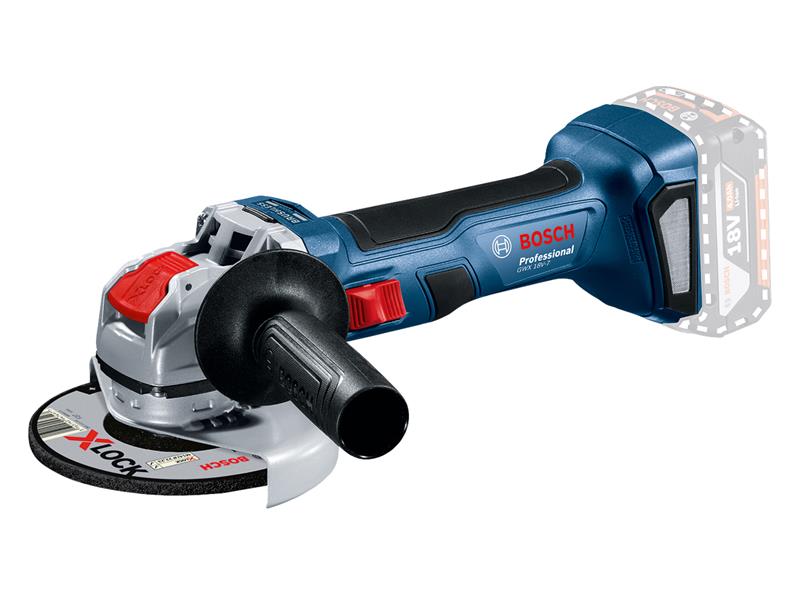GWX 18V-7 Professional X-LOCK Angle Grinder 115mm 18V Bare Unit                 