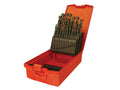 A190 No.202 Metric HSS Drill Set of 51 1.0-6.0 x 0.1mm                          