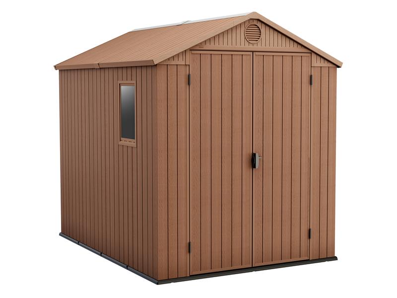Darwin Shed Brown 6 x 8ft                                                       