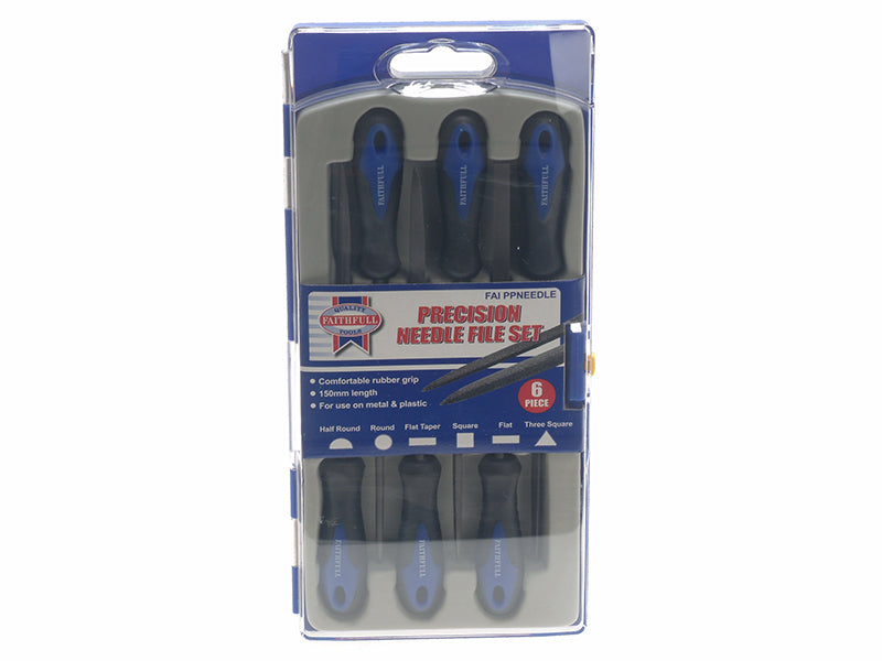 Precision Needle File Set 6 Piece                                               