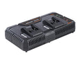 R18RCH-Li2 EXT Double Dock Rapid Charger 18V Li-ion                             