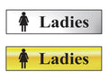 Ladies - Polished Chrome Effect 200 x 50mm