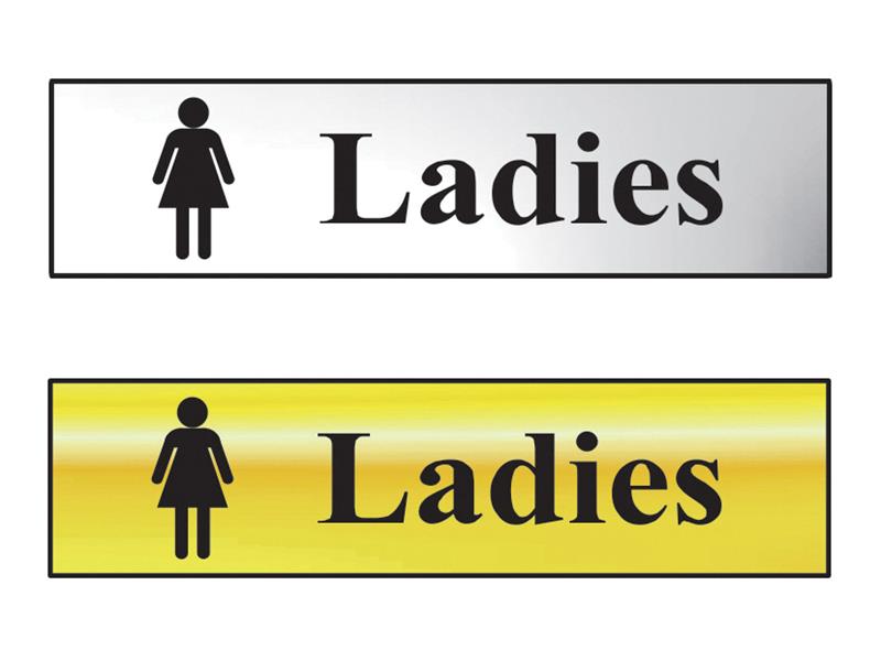 Ladies - Polished Chrome Effect 200 x 50mm