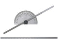 Protractor Type Depth Gauge Metric 0-150mm