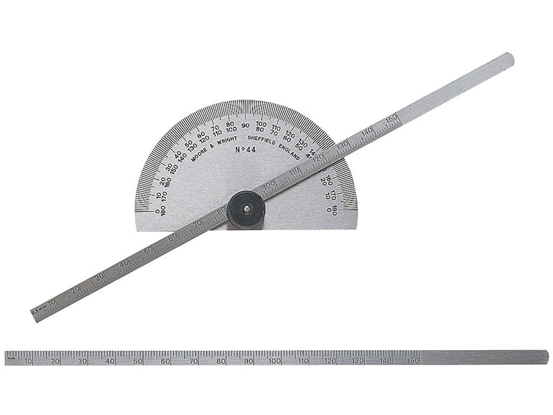 Protractor Type Depth Gauge Metric 0-150mm