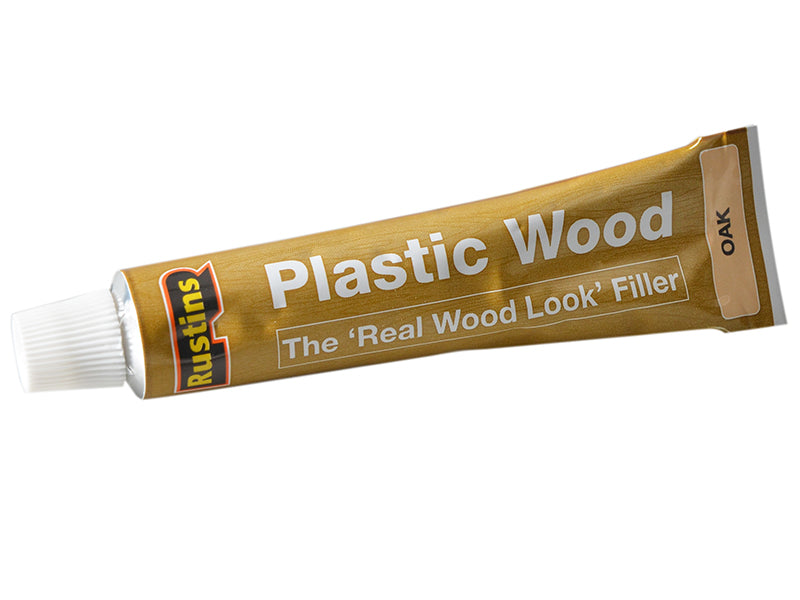 Plastic Wood Tube Teak 20g