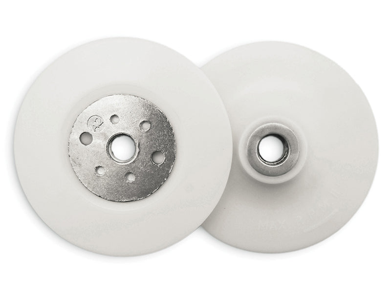 Angle Grinder Pad White 115mm (4.5in) M14                                       