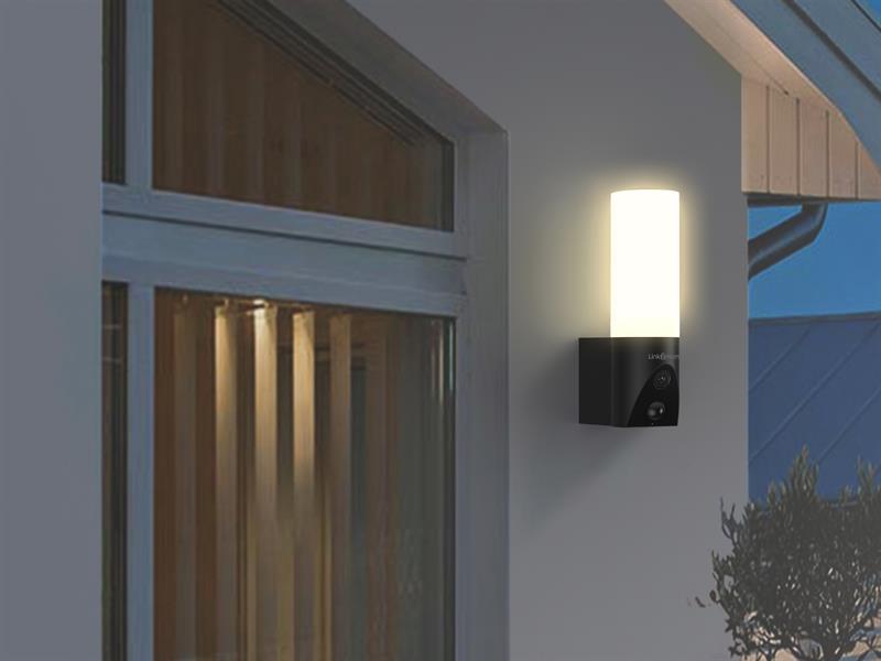 Smart Porch Light with Camera