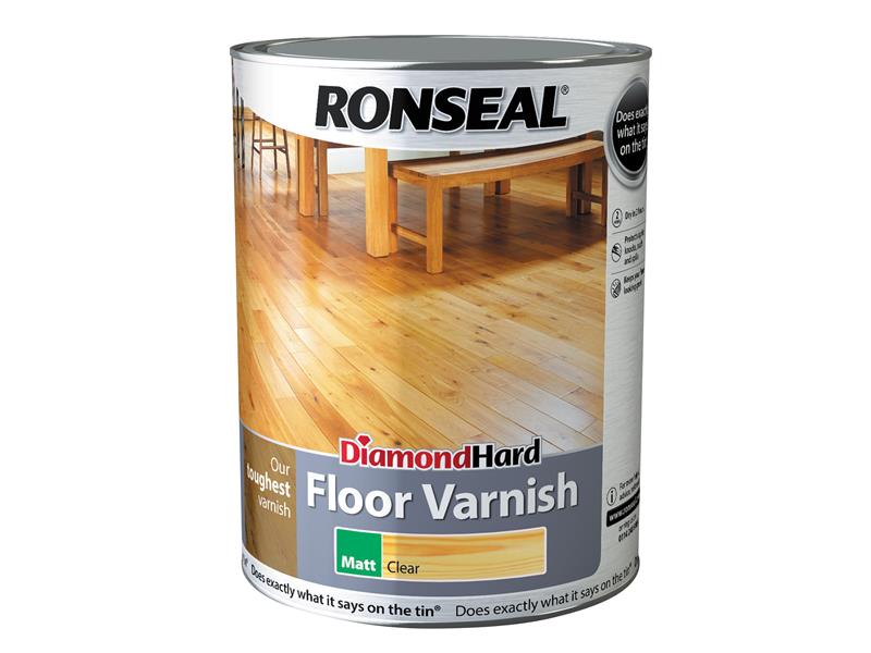 Diamond Hard Floor Varnish Satin 5 litre