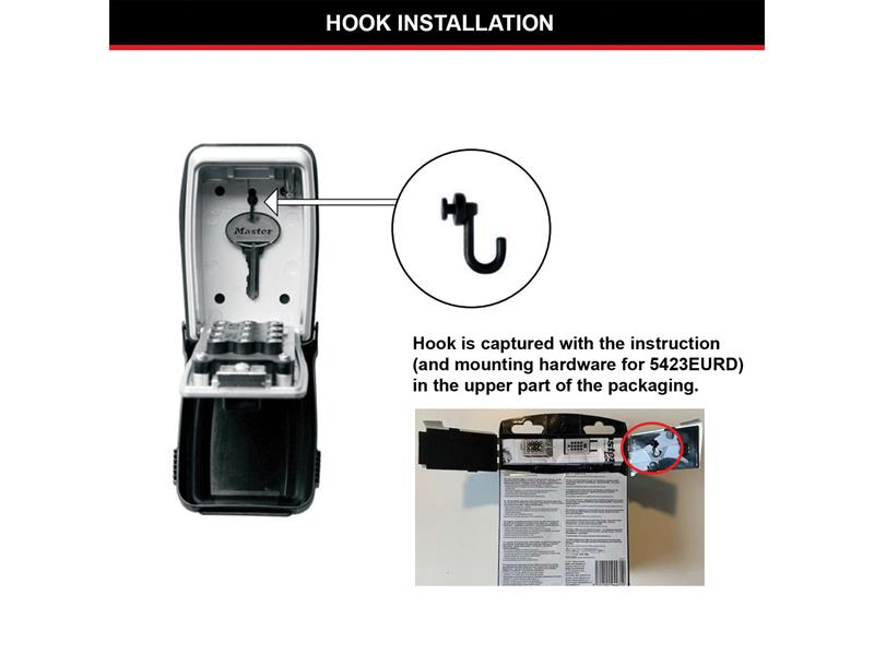 5423E Push Button Select Access® Key Safe