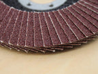 Aluminium Oxide Flap Disc 125 x 22mm Mixed Grit (3 Pack)