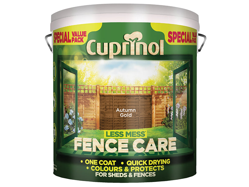 Less Mess Fence Care Autumn Gold 6 litre                                        