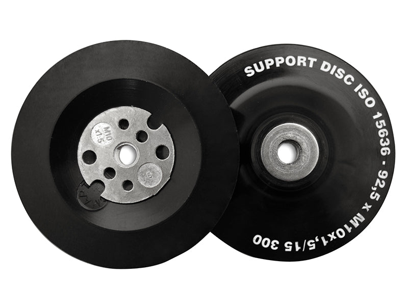 Angle Grinder Pads, Soft Black for Curved Surfaces