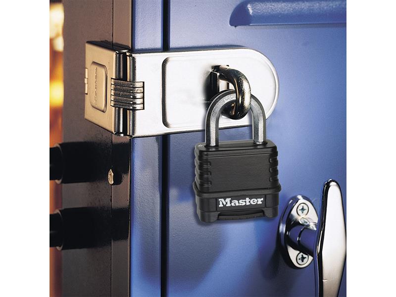 Excell™ 4-Digit Black Finish Combination 50mm Padlock