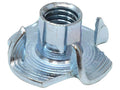 Pronged Tee Nut ZP M8 x 11.0mm (Box 25)