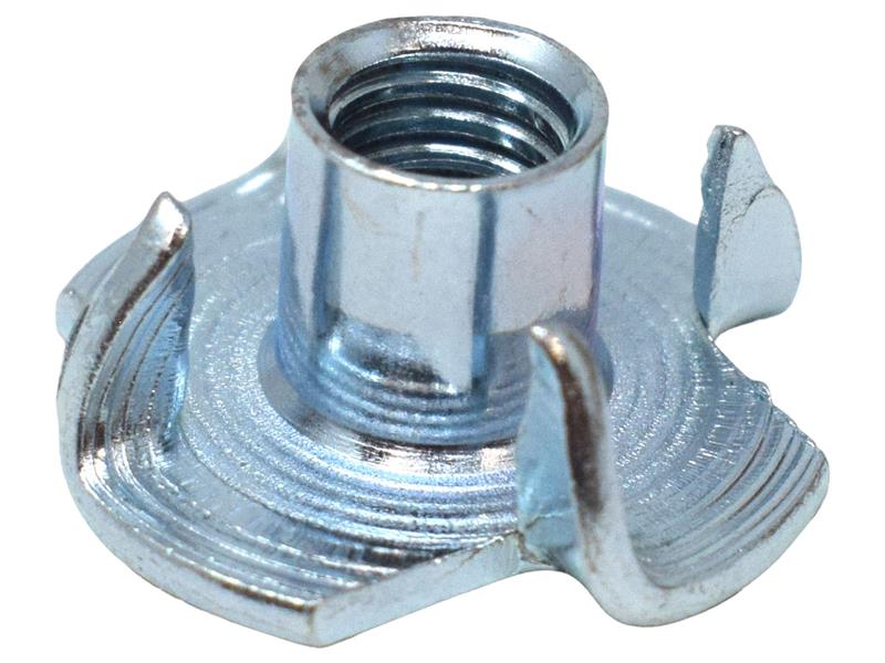 Pronged Tee Nut ZP M8 x 11.0mm (Box 25)