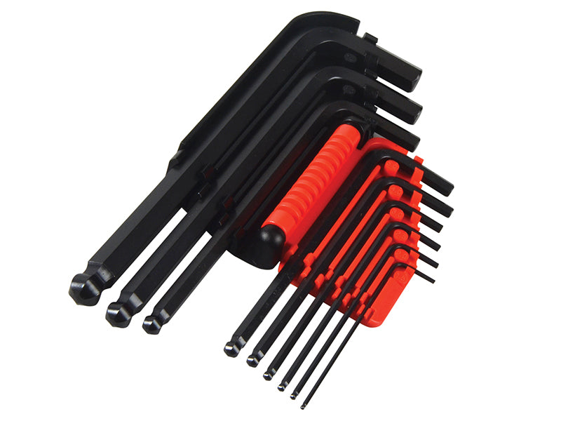 Imperial Ball End Hexagon Key Set, 12 Piece (1/16 - 3/8in)