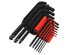 Imperial Ball End Hexagon Key Set, 12 Piece (1/16 - 3/8in)