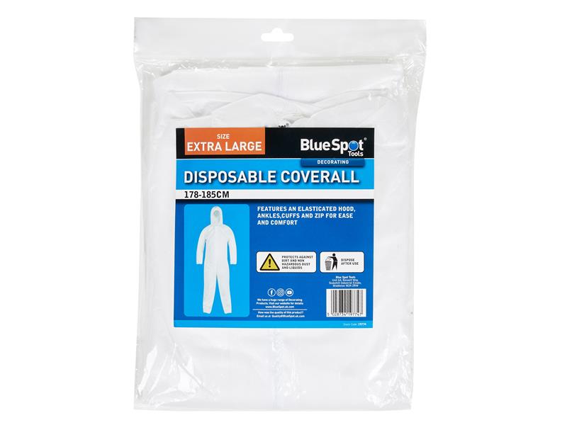 Disposable Coverall - XL (178-185cm)                                            