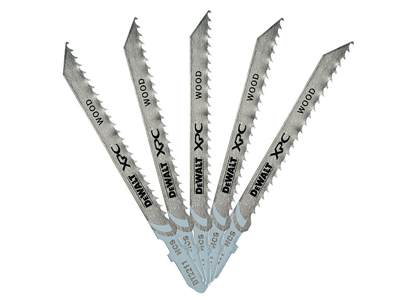 XPC HCS Wood Jigsaw Blades Pack of 5 T111C                                      