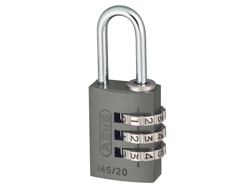 145/40 40mm Aluminium Combination Padlock Yellow 49535