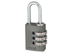 145/40 40mm Aluminium Combination Padlock Yellow 49535