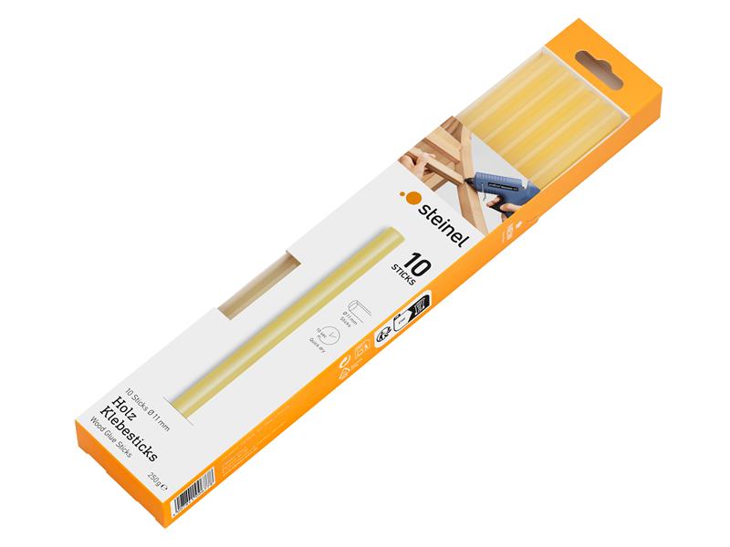 Wood Glue Sticks Ø11mm 250g (Pack 10)