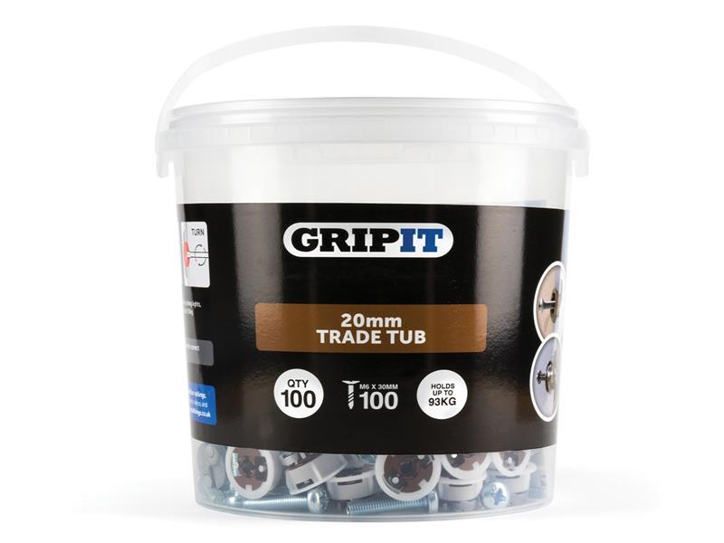 Brown Plasterboard Fixings 20mm (Pack 100)                                      