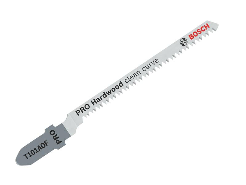 PRO Hardwood Clean Curve T101AOF Jigsaw Blade 83mm Pack of 3                    